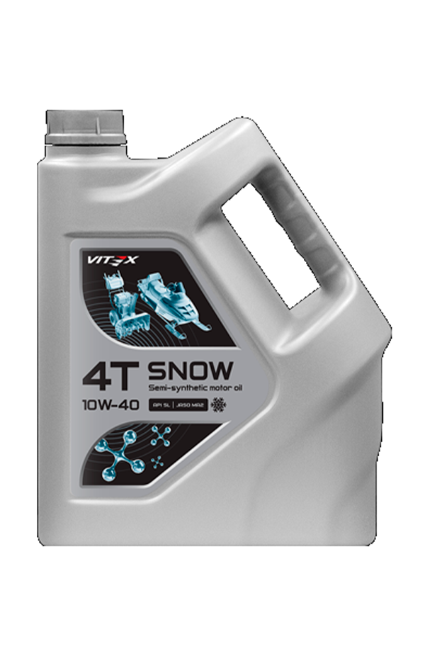 Масло моторное Vitex Snow 4T 10W40 4 л поставки в УрФО со складов в регионе