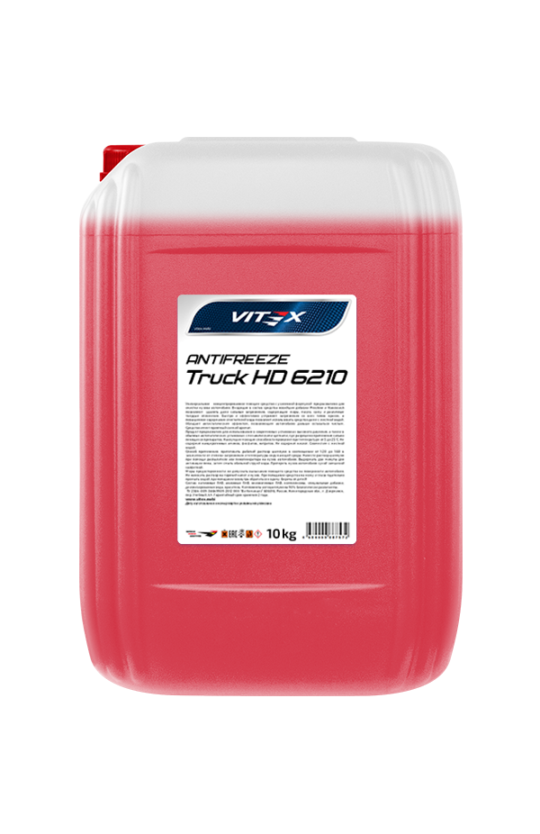 Жидкость охлаждающая низкозамерзающая Антифриз Vitex Truck HD 6210 10 кг