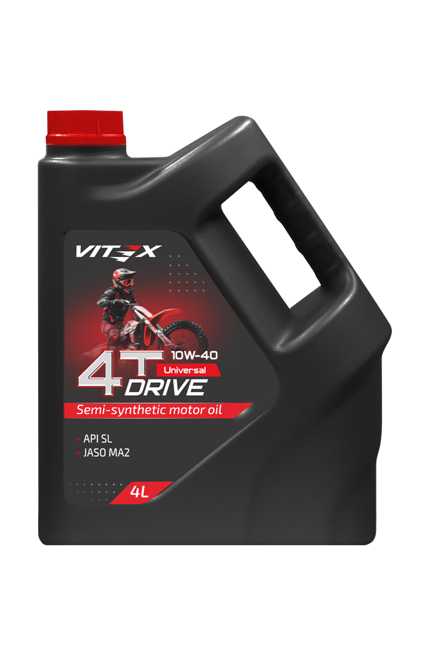 Масло моторное Vitex Drive Universal 4T 10w-40 4 л поставки в УрФО со складов в регионе
