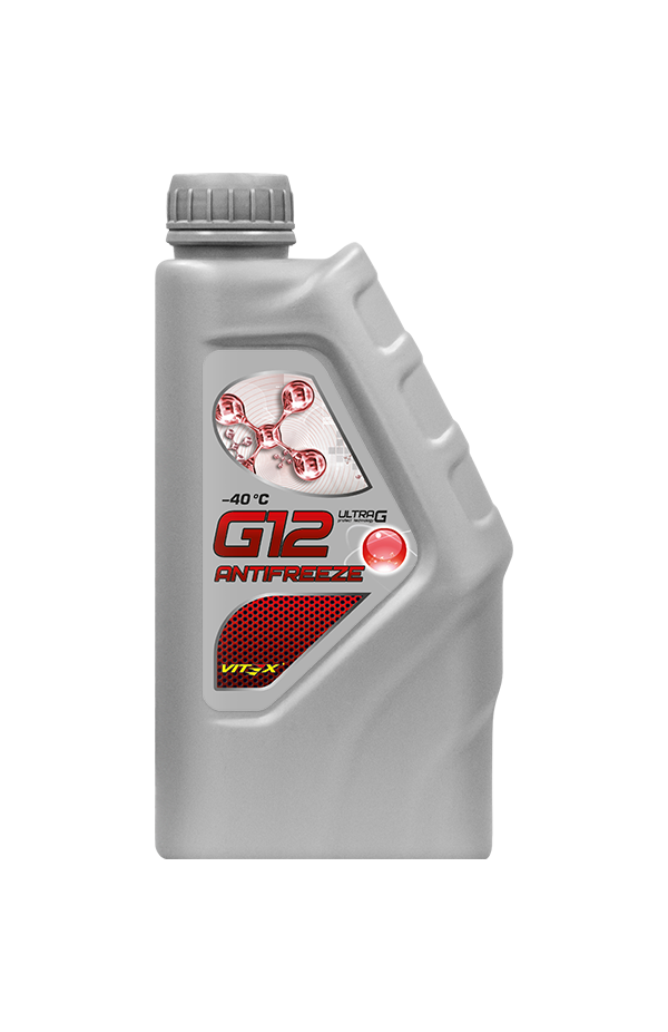 Жидкость охлаждающая низкозамерзающая Antifreeze Vitex Ultra G12 -40 1 кг