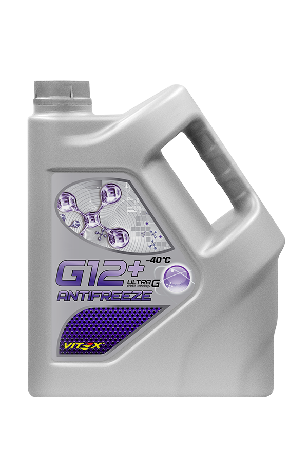 Жидкость охлаждающая низкозамерзающая Antifreeze Vitex Ultra G12+ 40 5 кг