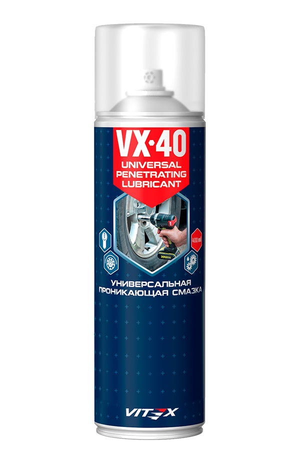 Смазка универсальная проникающая Vitex VX-40 400 мл