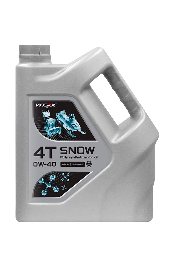 Масло моторное Vitex Snow 4T 0W40 4 л поставки в УрФО со складов в регионе