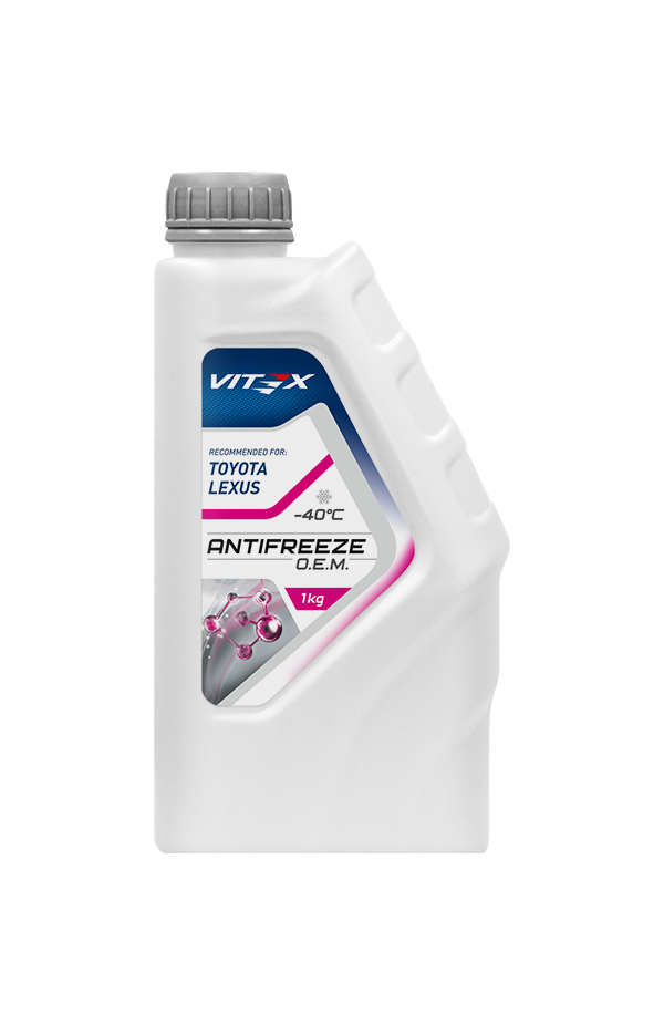 Жидкость охлаждающая низкозамерзающая Antifreeze Vitex O.E.M. for Toyota Lexus -40 1 кг