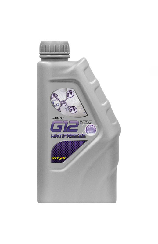 Жидкость охлаждающая низкозамерзающая Antifreeze Vitex Ultra G12+ 40 1 кг