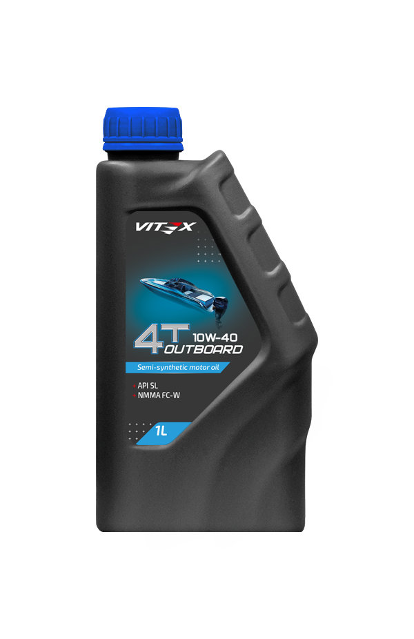 Масло моторное Vitex Outboard 4T 10w40 1 л поставки в УрФО со складов в регионе