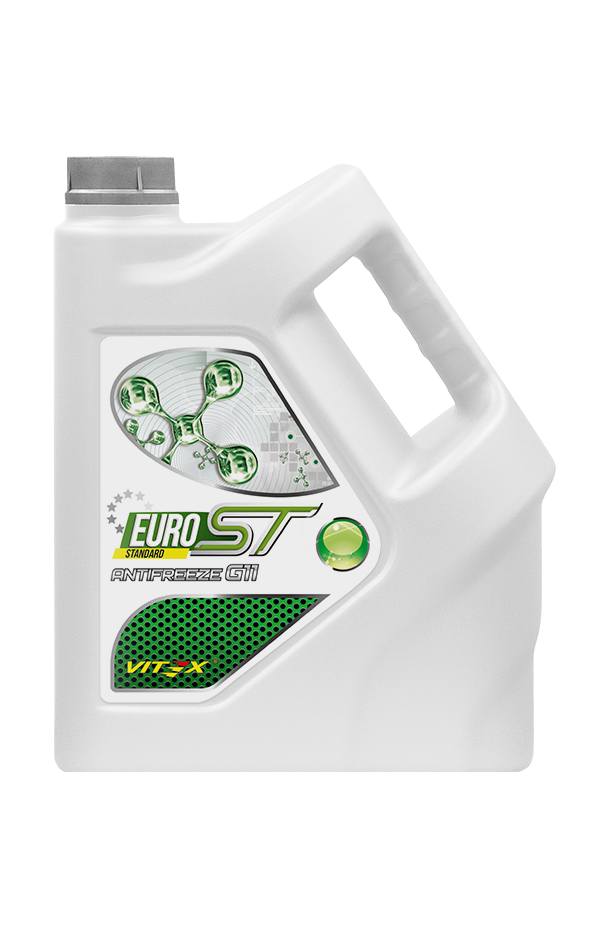Жидкость охлаждающая низкозамерзающая Antifreeze VITEX G11 EURO ST standard Yellow 5 кг