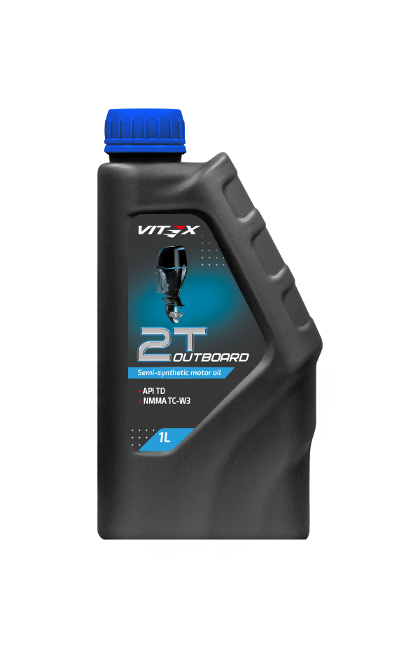 Масло моторное Vitex Outboard 2T TC-W3 1 л поставки в УрФО со складов в регионе