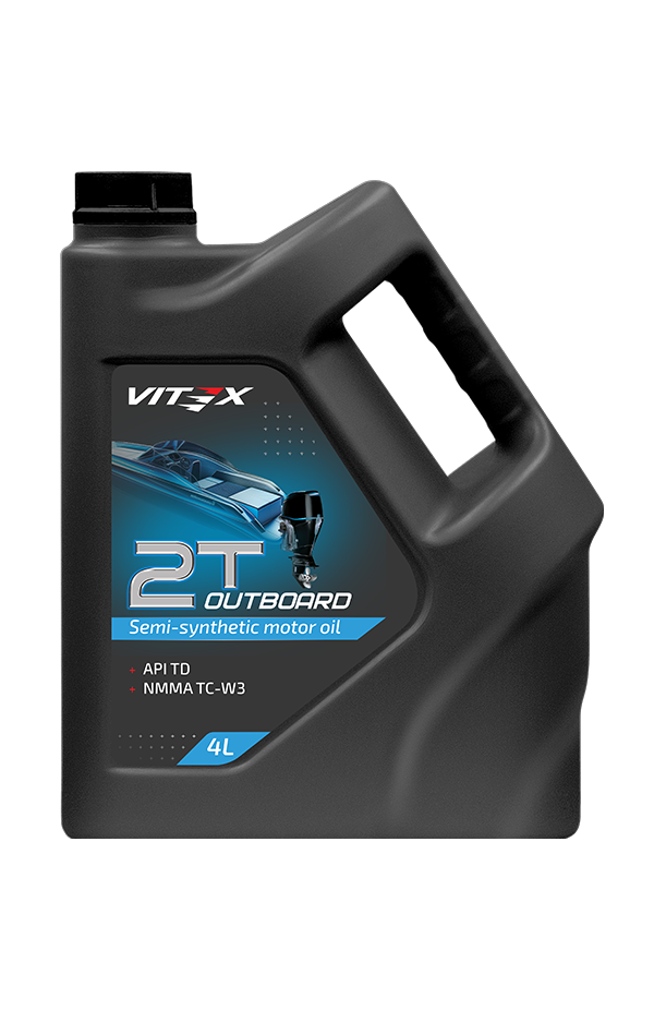 Масло моторное Vitex Outboard 2T TC-W3 4 л поставки в УрФО со складов в регионе
